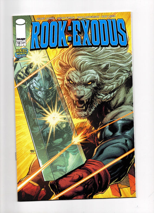 ROOK EXODUS #10 COVER E JASON FABOK & BRAD ANDERSON INVINCIBLE TEAM UP VAR