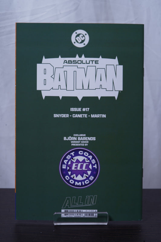 Absolute Batman #17 - ECC Bjorn Barends Exclusive