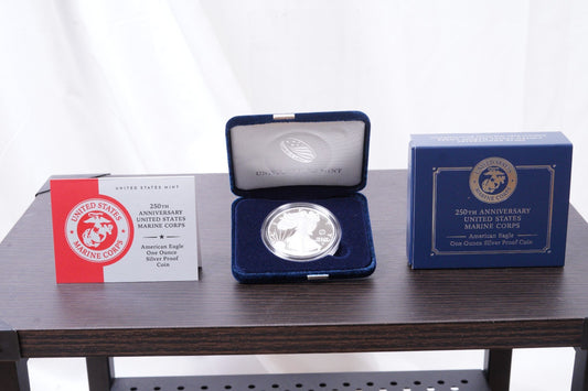 250th Anniversary United States Navy American Eagle One Ounce Silver Proof Coin