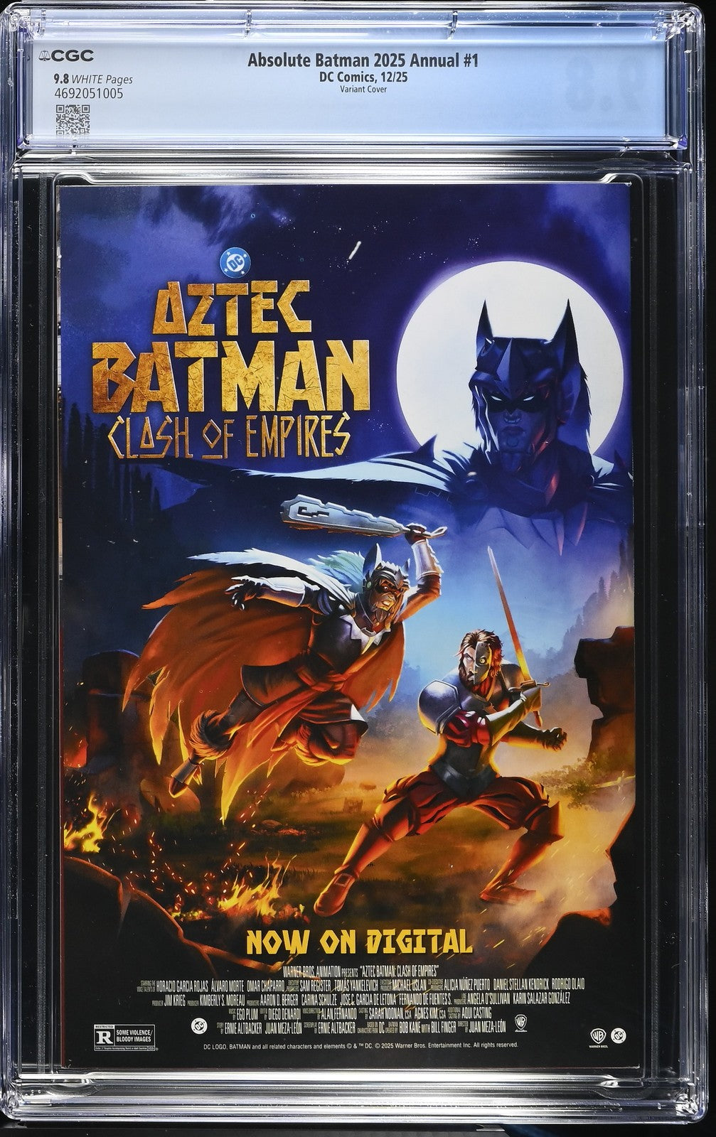 Absolute Batman Annual #1 CGC 9.8 Dragotta Variant Cover B 1st Batmobile