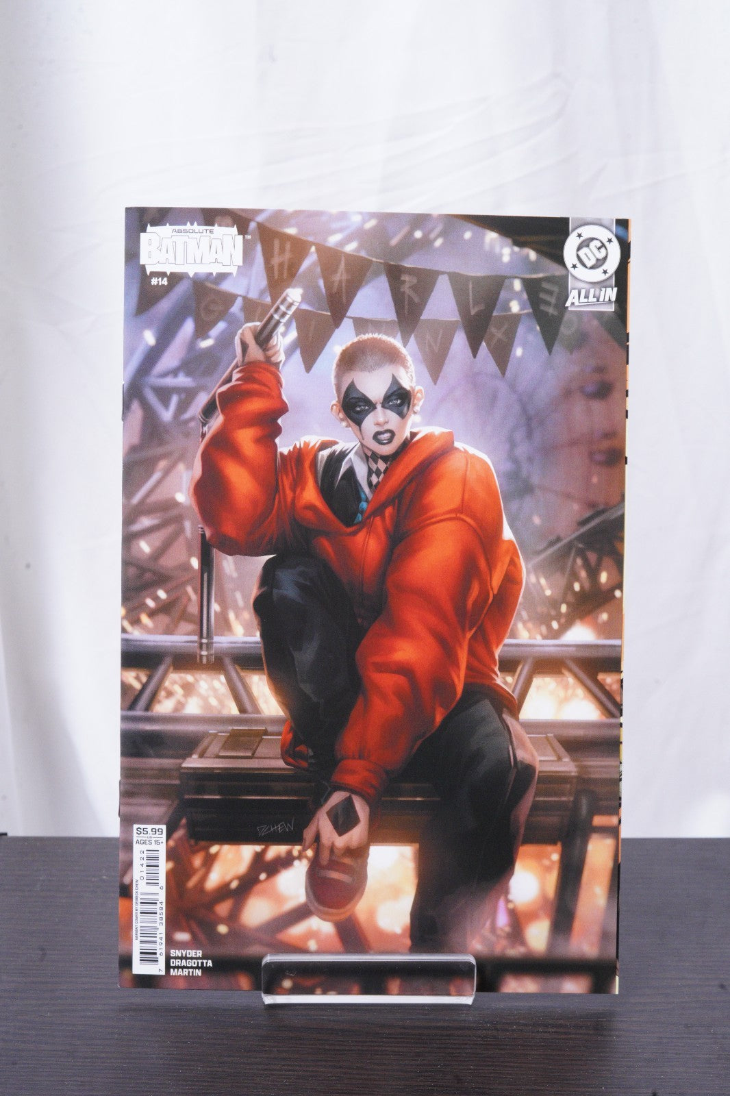 Absolute Batman #14 Cvr F Derrick Chew Card Stock Var DC Comics Comic Book