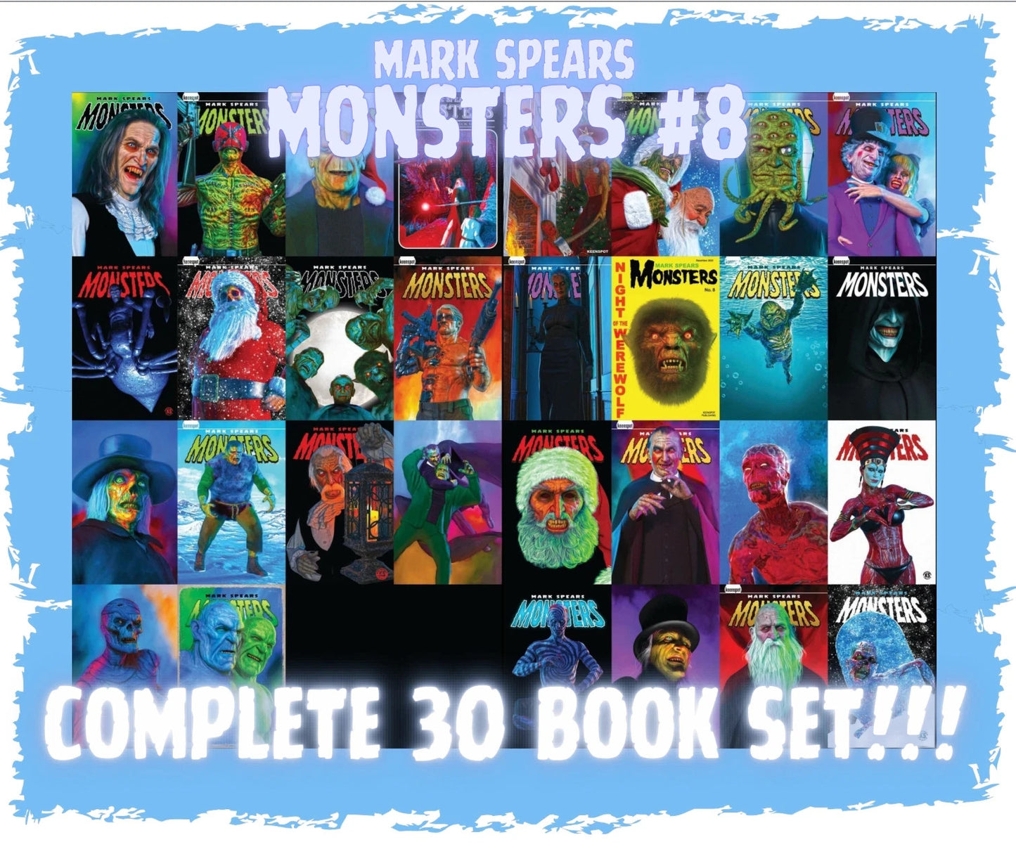 Mark Spears Monsters #8 COMPLETE 30 BOOK SET Covers A1-A30