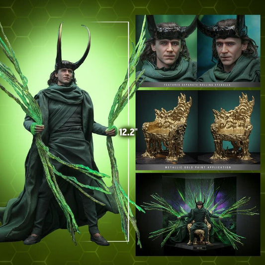 Hot Toys Sixth Scale 1/6th Marvel God Loki (Artisan Edition) Exclusive Pre-Sale