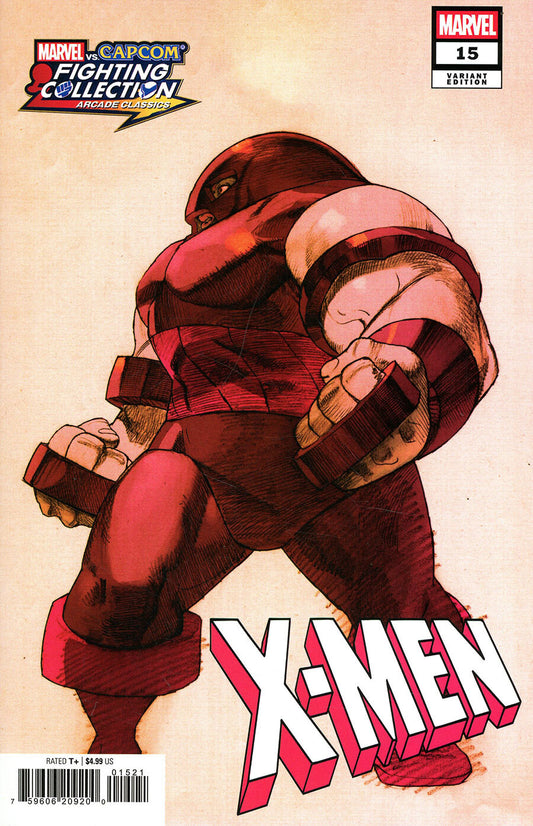 X-Men #15 Bengus Marvel Vs Capcom Cover Variant- Juggernaut