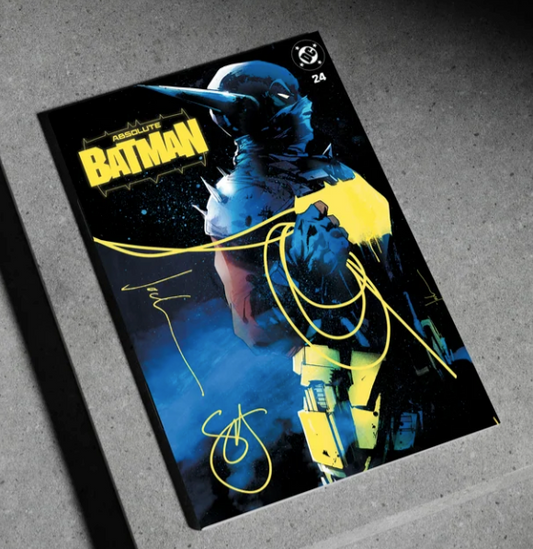 ABSOLUTE BATMAN #24 - THE BAT Trade Dress Foil Signed by Jock & Snyder PRESALE