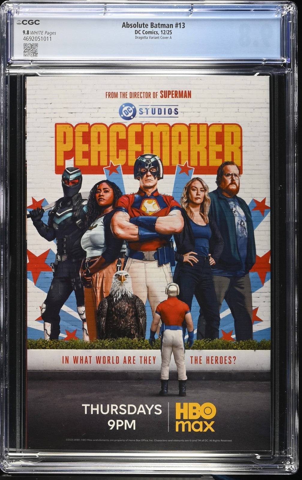 Absolute Batman #13 Nick Dragotta Scott Synder 1:25 CGC 9.8 Stealth Mode Variant