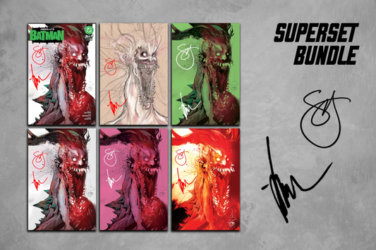 Snyder & Jock's Absolute Batman #25 Signed Snyder&  Jock - SUPERSET A-F PRESALE