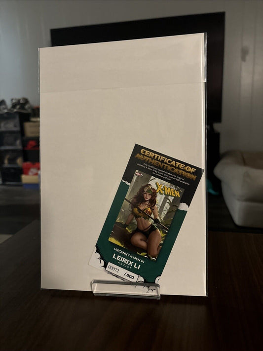 UNCANNY X-MEN #1 LEIRIX LI EXCL SAVAGE ROGUE VARIANT  W/ COA #72/800