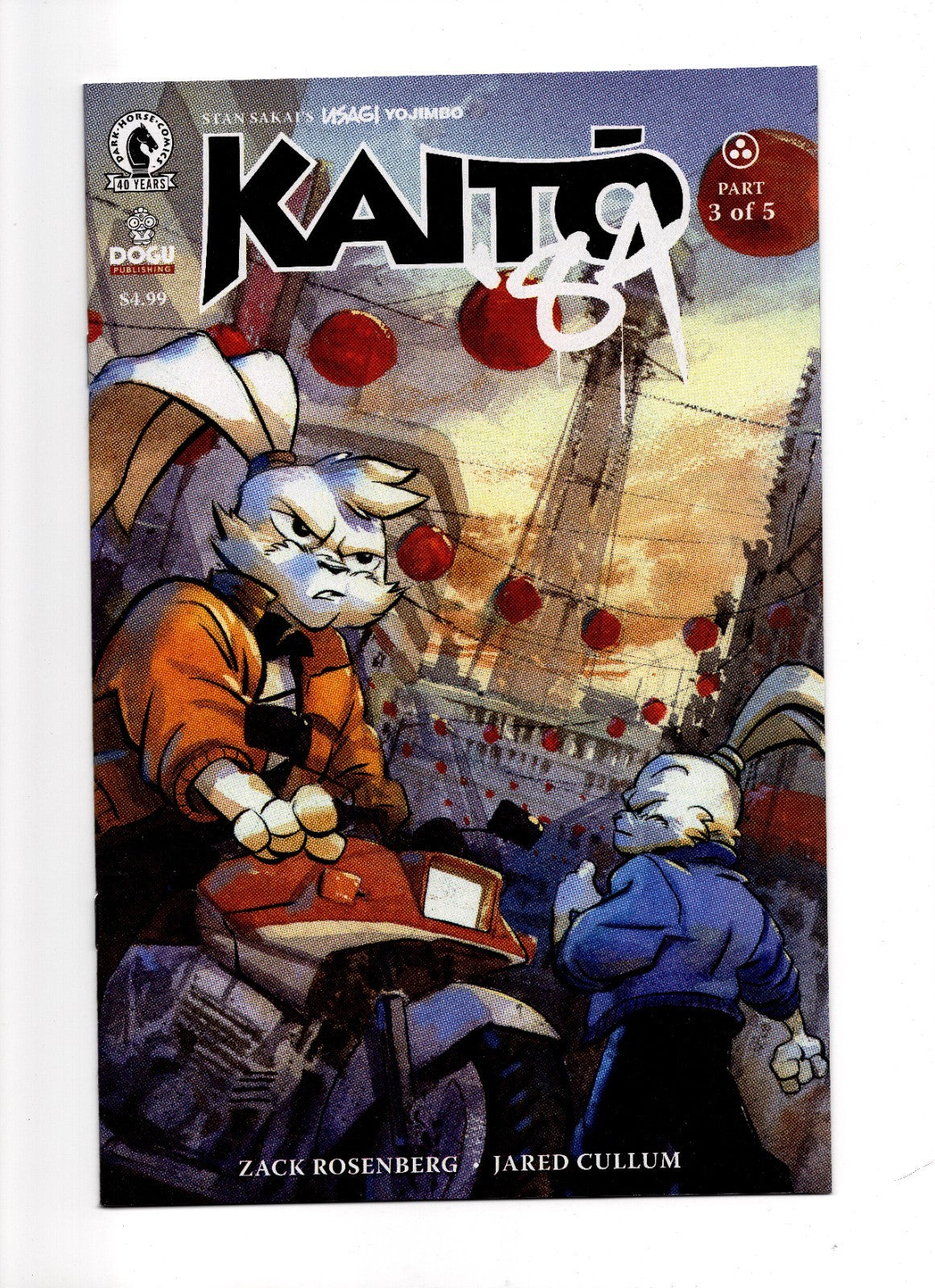 Usagi Yojimbo: Kaito '84 #3 CVR A Jared Cullum