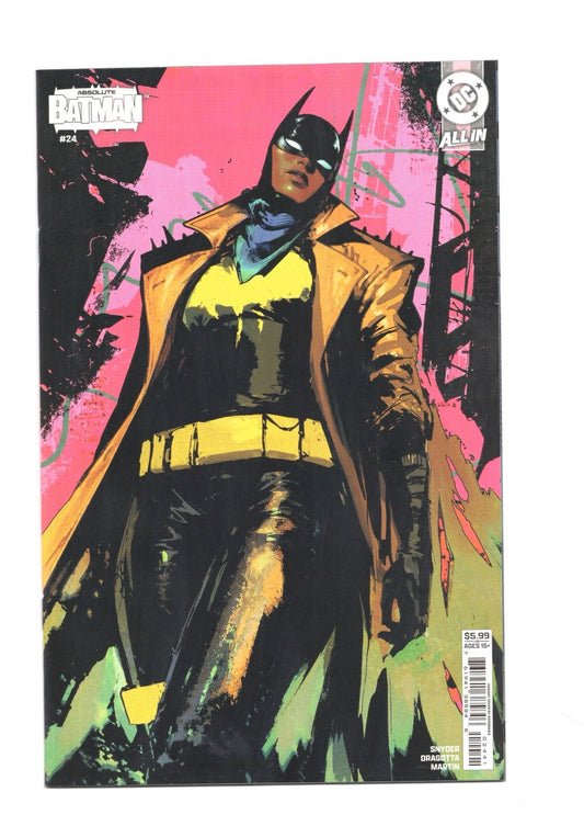 ABSOLUTE BATMAN #24 CVR D SOZOMAIKA CARD STOCK VAR