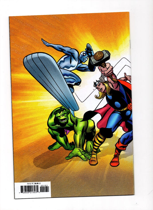 1776 #1 MARVEL COMICS 2025 STEVE RUDE WRAPAROUND VARIANT COVER NM