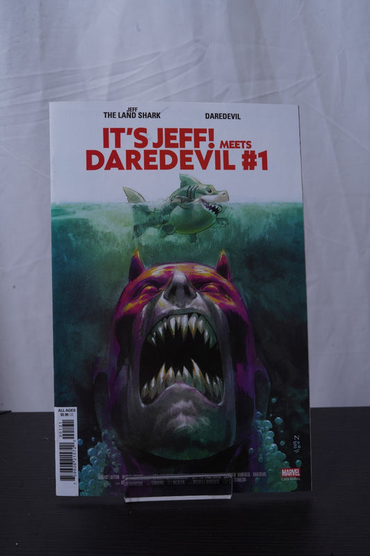 It's Jeff Meets Daredevil Issue #1 - Nic Klein - Jaws Homage