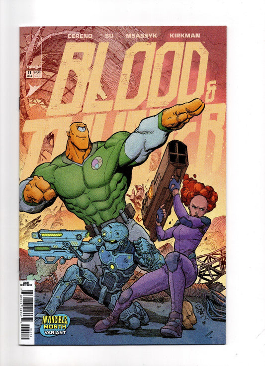 BLOOD & THUNDER #11 COVER E EJ SU & MSASSYK INVINCIBLE TEAM UP VAR