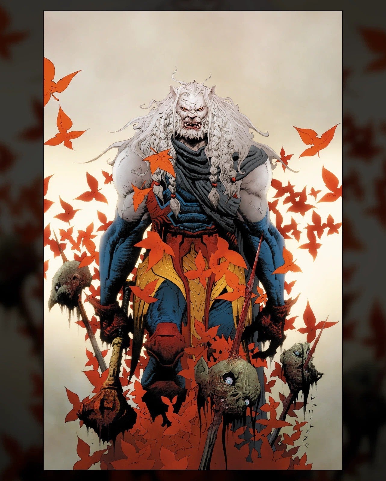 BATTLE BEAST #7 JAE LEE MEGACON EXCLUSIVE VIRGIN FOIL LIMITED TO 800 W/ COA!