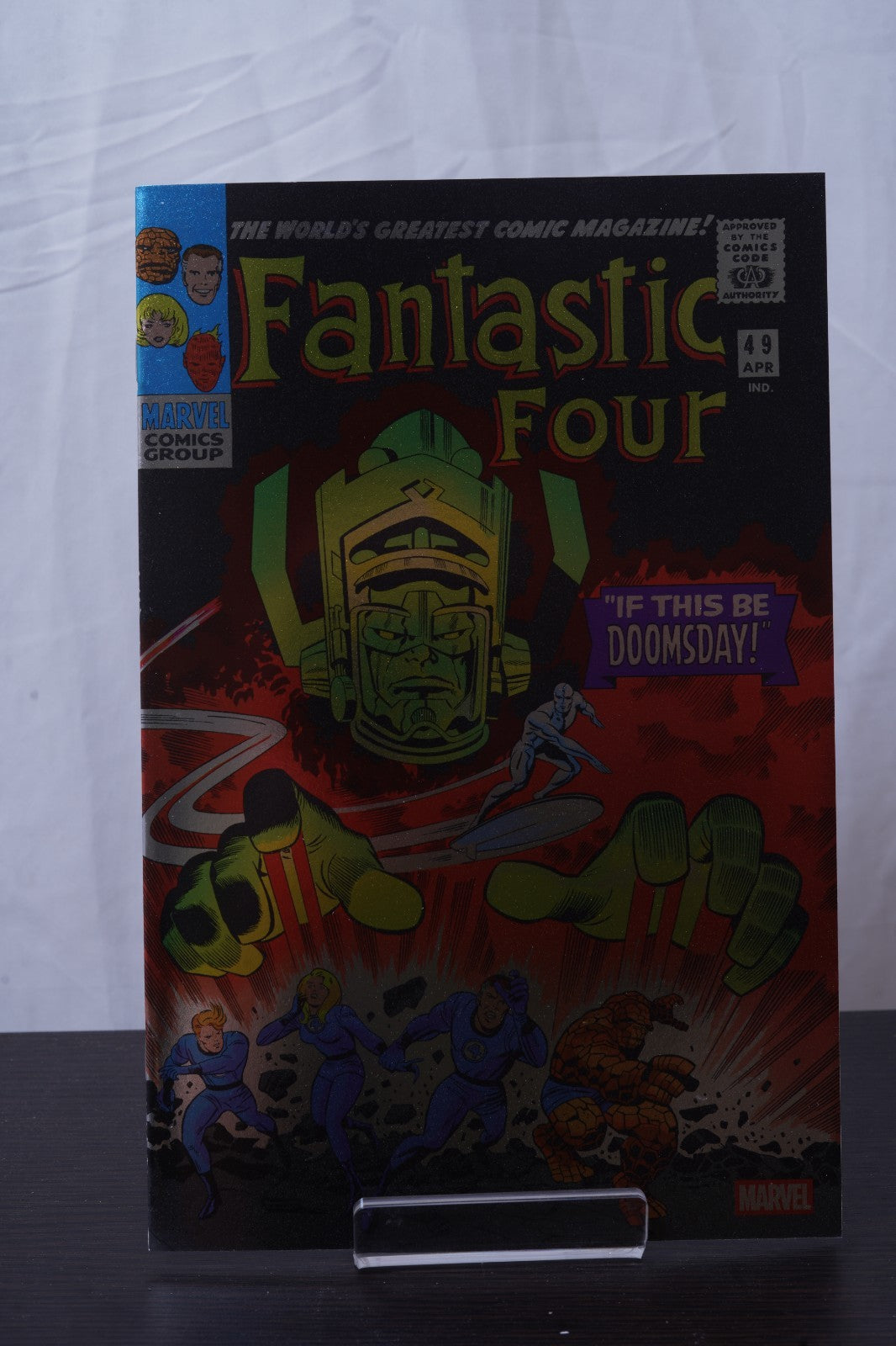 FANTASTIC FOUR 48,49,50 SDCC 2025 FOIL SET 1ST APP GALACTICUS & SURFER IN FOIL