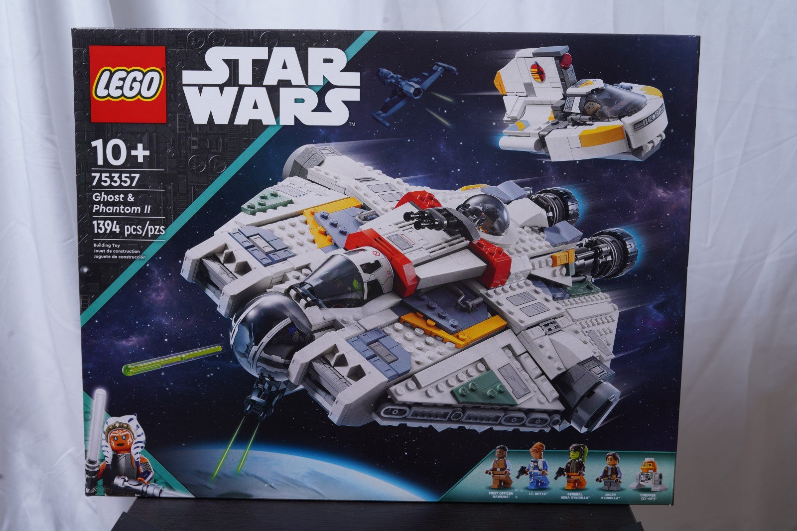 LEGO Star Wars Ahsoka 75357 Ghost & Phantom II 1394 pcs Complete Set 10+
