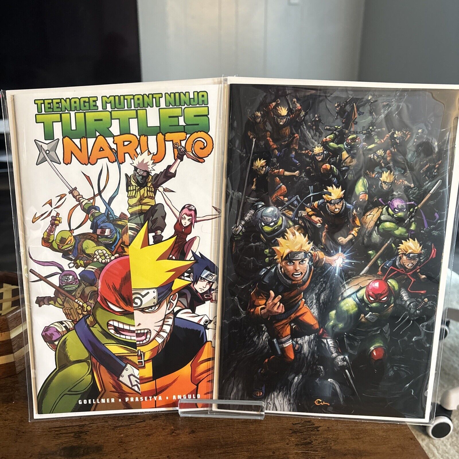 TMNT Naruto No. 1 Virgin Cover LTD 242 | 2 Pack 1:25 | Clayton Crain 123/242