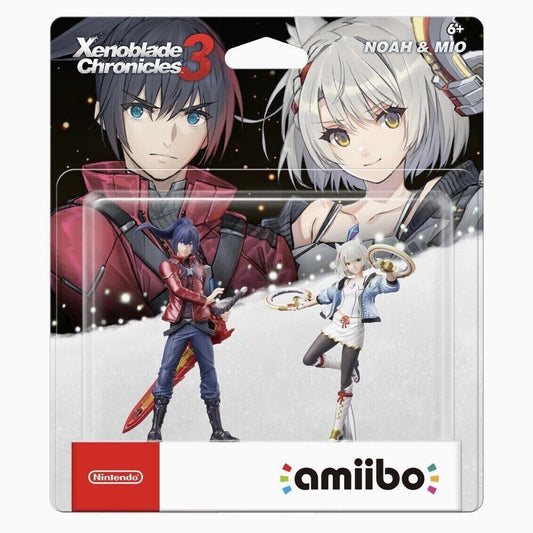 Nintendo Amiibo Xenoblade Chronicles 3 Series - Noah + Mio 2-Pack - IN HAND🔥