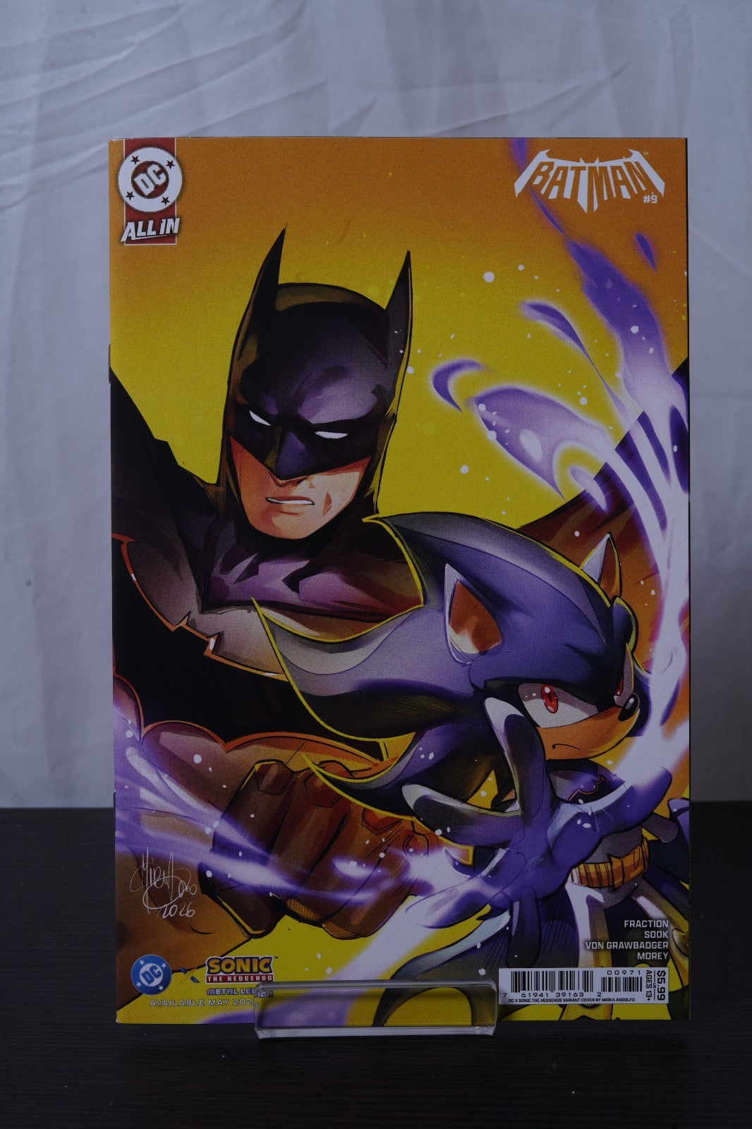 Batman Issue #9 - Mirka Andolfo - DC x Sonic