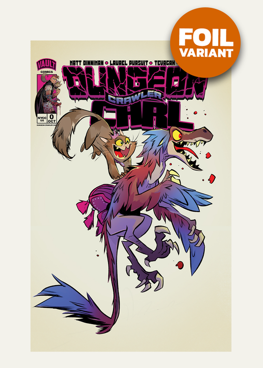 Dungeon Crawler Carl #0 NYCC Exclusive DONUT & MONGO VAR - Brett Bean Presale