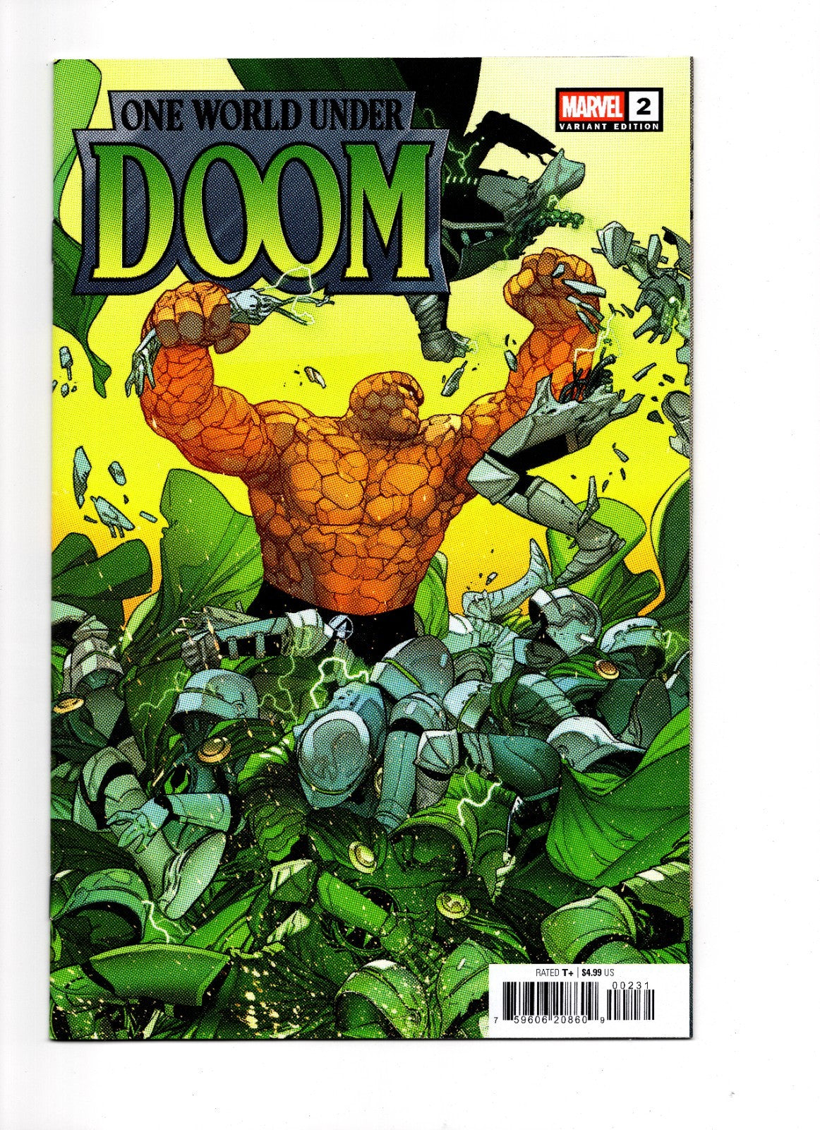 ONE WORLD UNDER DOOM #2 R.B. SILVA VARIANT