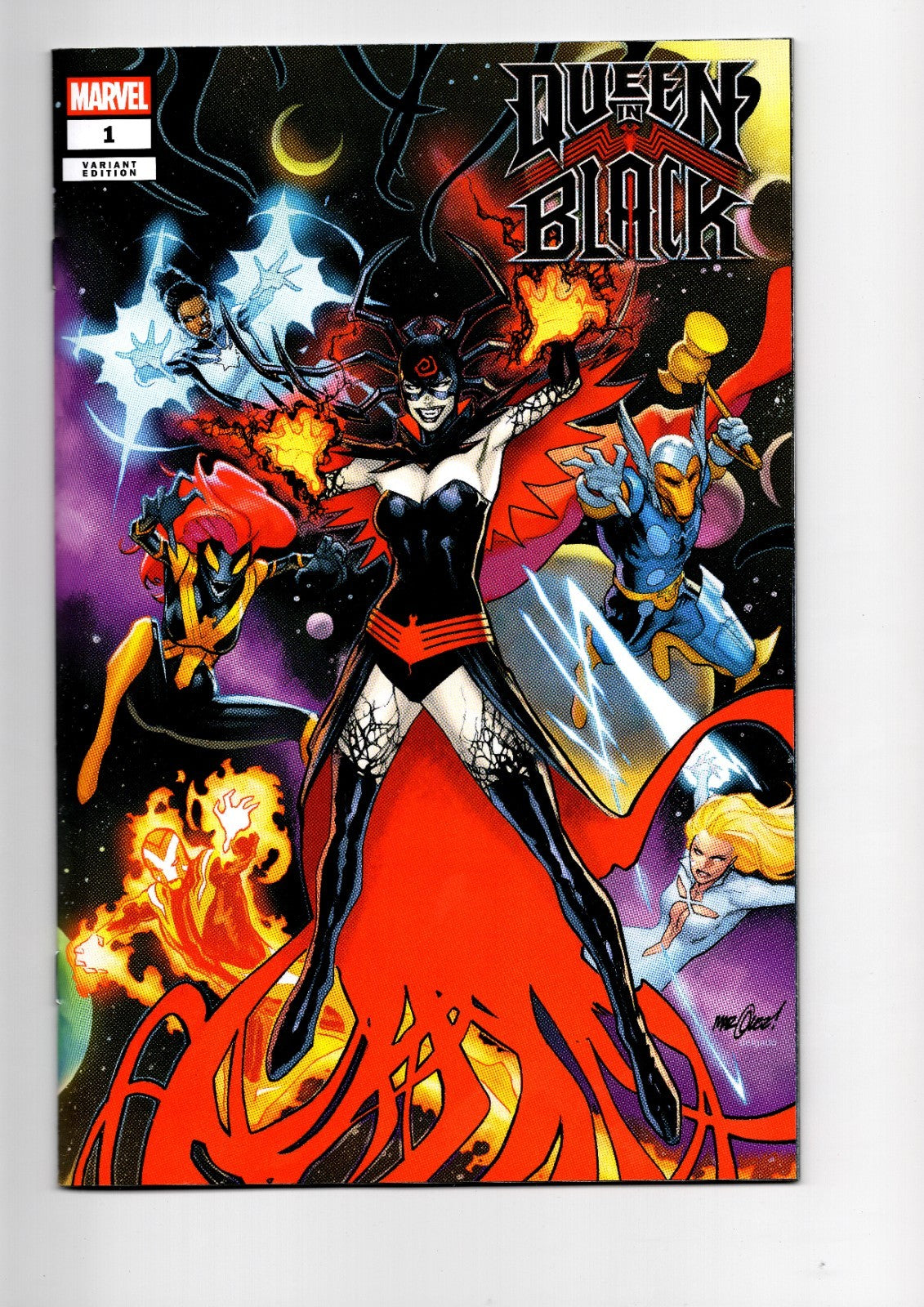 QUEEN IN BLACK #1 - 11 Book Set Lot Covers