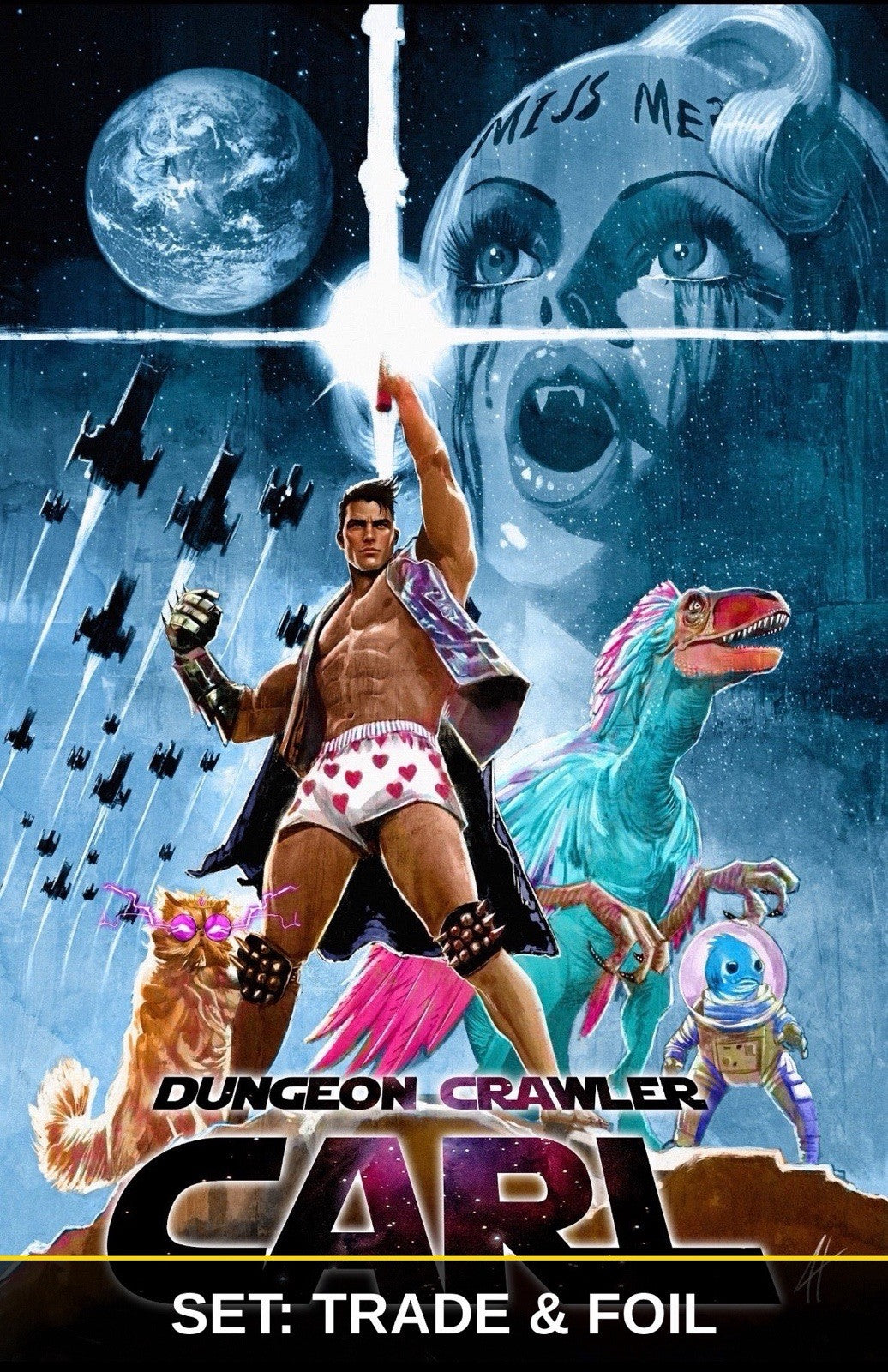 Dungeon Crawler Carl #0 Special Edition Herrera Star Wars -  SET  TRADE &  FOIL