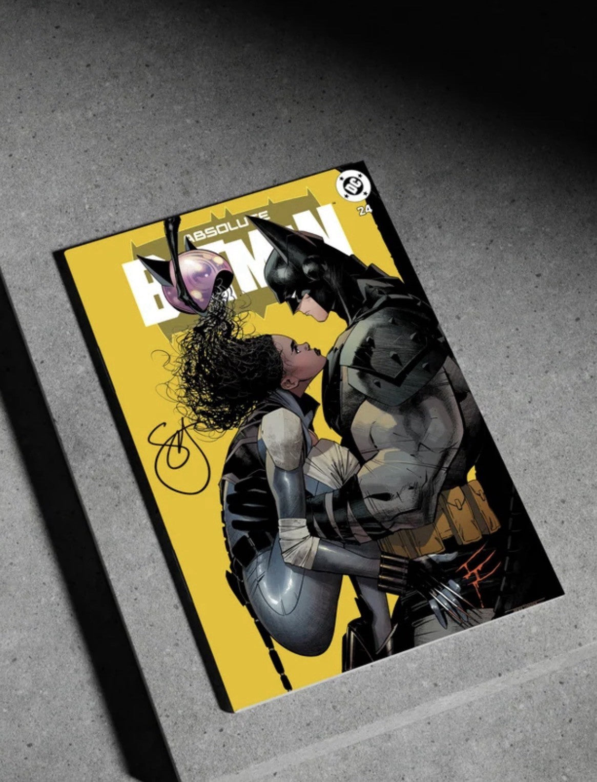 Absolute Batman #24 Jiménez Trade Gold Foil - Signed Snyder PRESALE