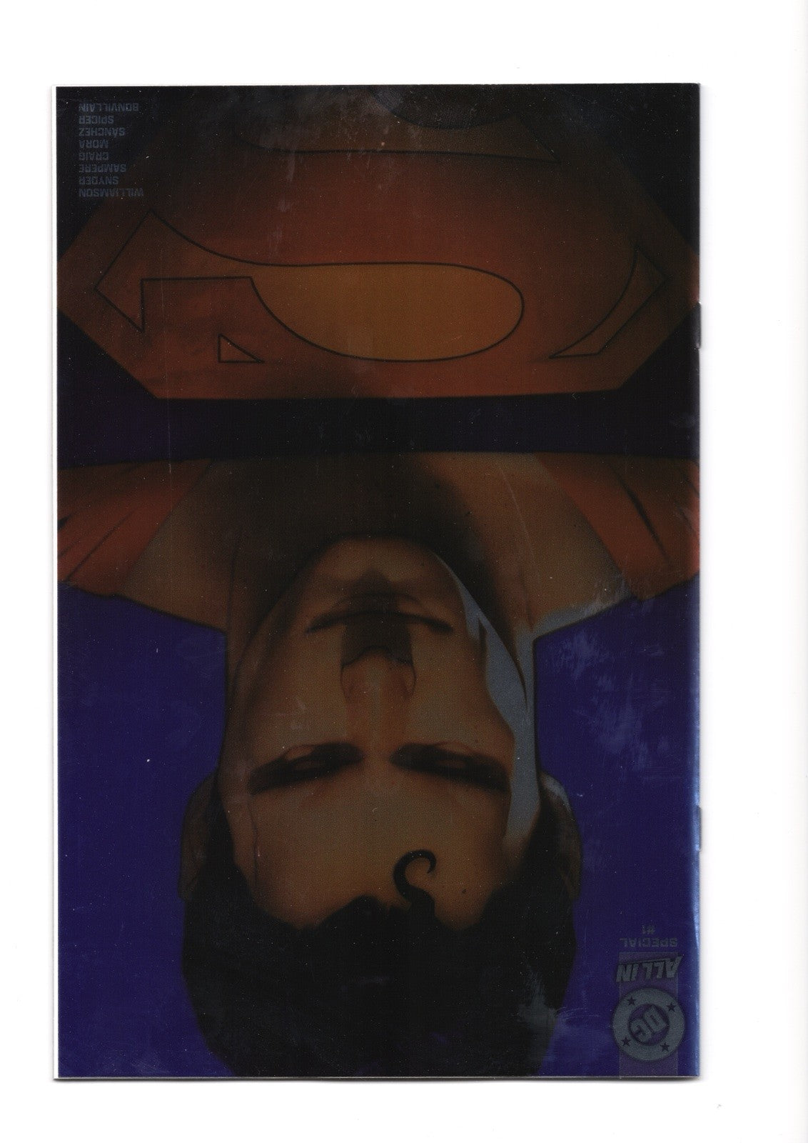 DC ALL IN SPECIAL 1 NYCC BEN OLIVER 3 BOOK VIRGIN FOIL VARIANTS
