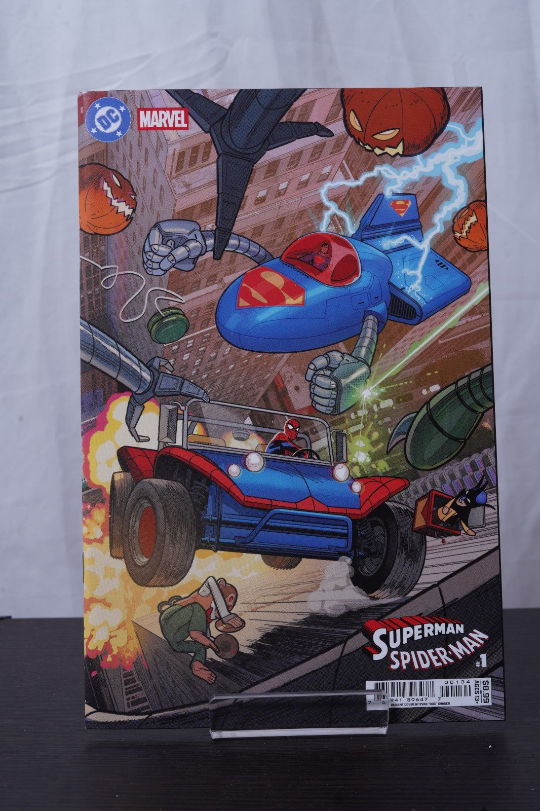 Complete Set of 26 Superman Spider-Man #1 A–Z Covers Bundle