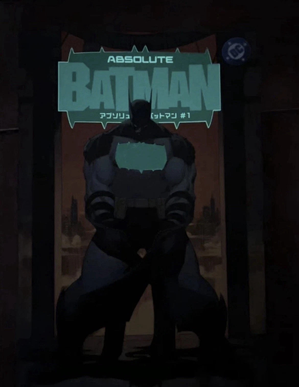 Absolute Batman #1 Japanese Logo Variant Cover Glow in the Dark GITD - Presale