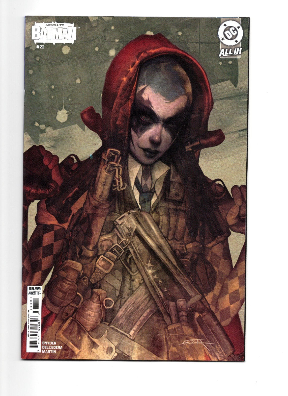 ABSOLUTE BATMAN #22 COVER B DAN QUINTANA