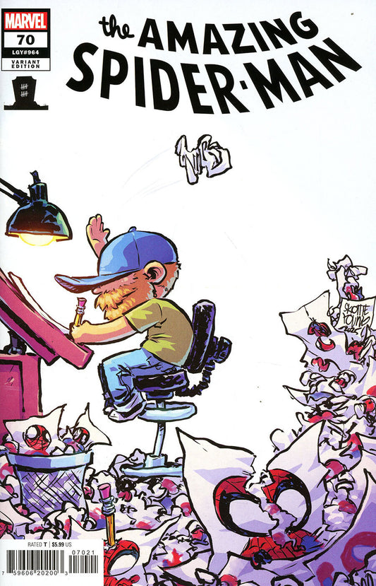 Amazing Spider-Man Issue #70 - Skottie Young - 8 Deaths of Spider-Man