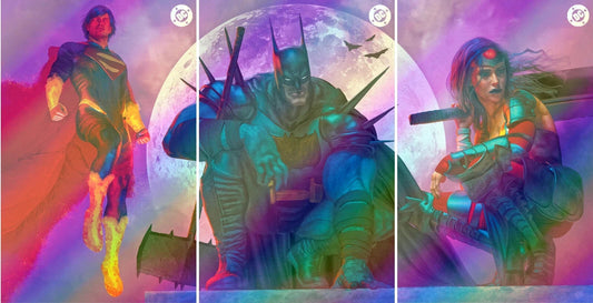 Absolute Batman/Wonder Woman/Superman #1 Foil Mark Spears Connecting Set Variant