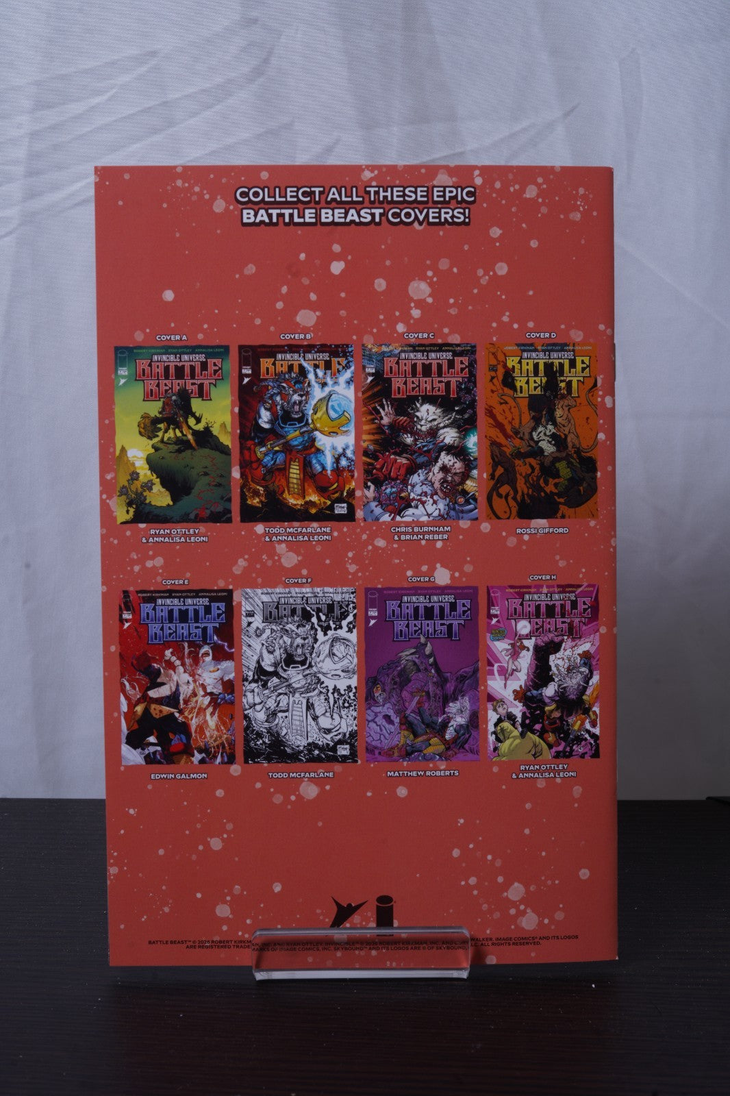 Invincible Universe Battle Beast #7 1:10 Cover C Chris Burnham & Brian Reber Var