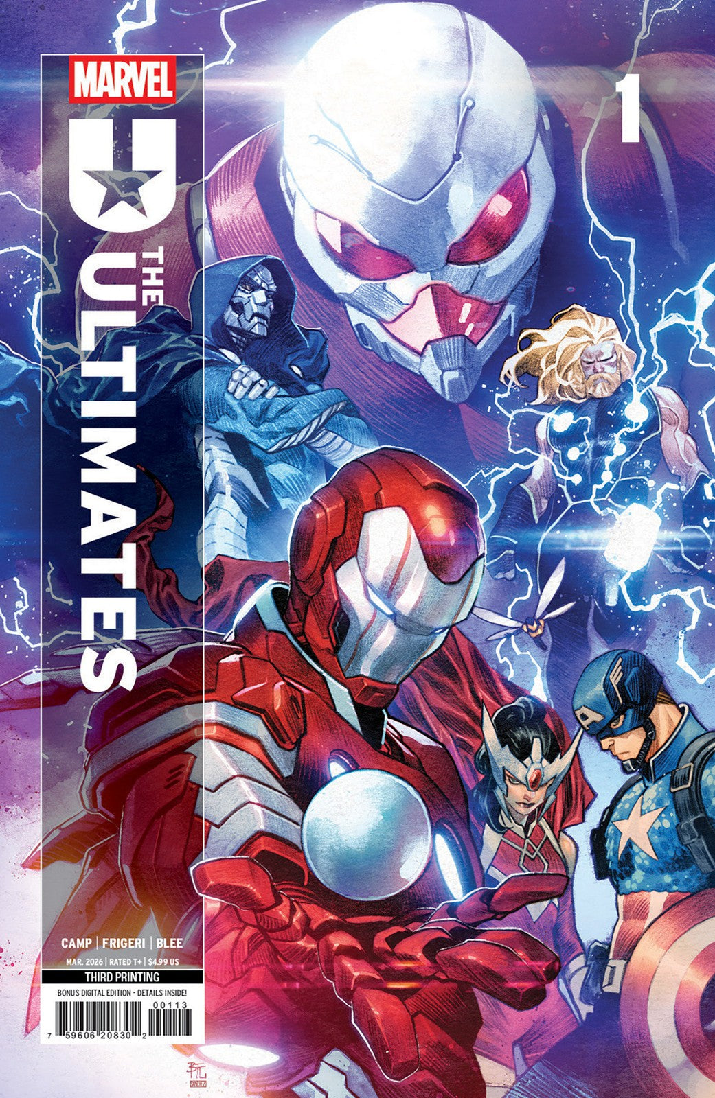 The Ultimates Issue #1 - Dike Ruan - 3rd Print