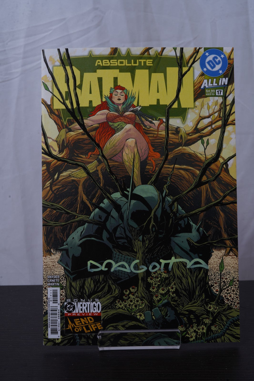 ABSOLUTE BATMAN #17 SIGNED BY DRAGOTTA COVER A COMIC NM 1ST PRINT 2026 DC W/COA