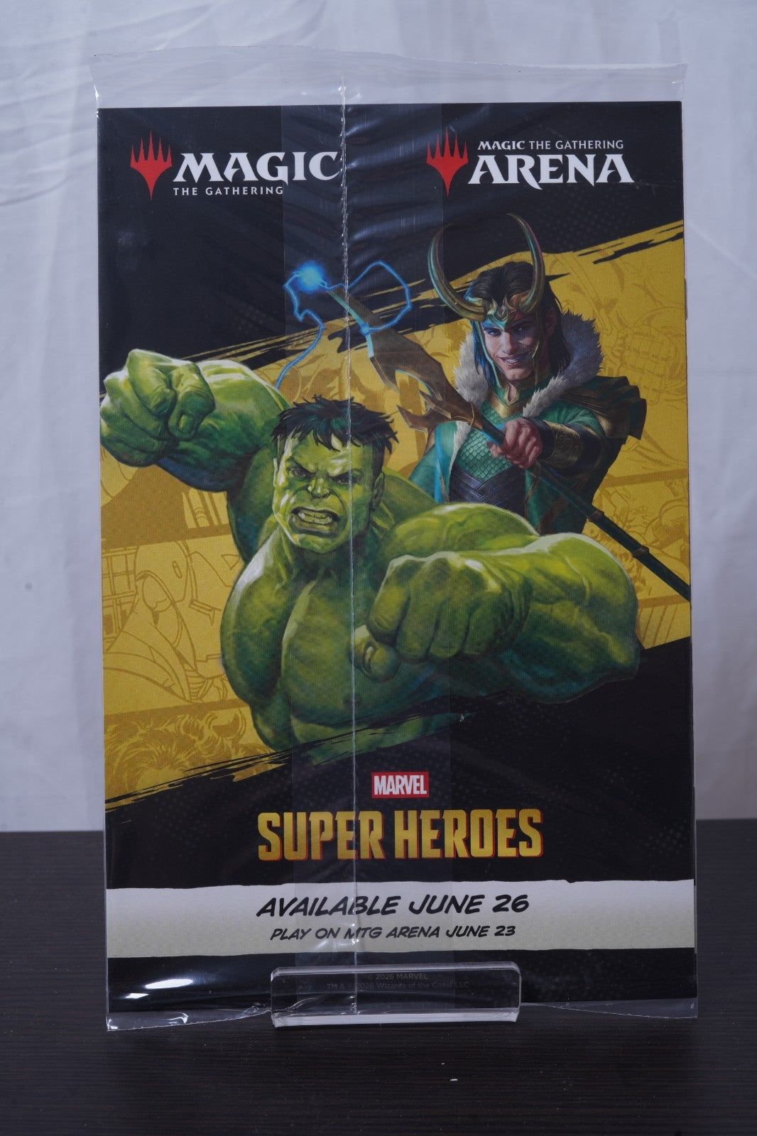Avengers Armageddon #1 CVR A Cover  Marvel Comics Polybagged with MTG card