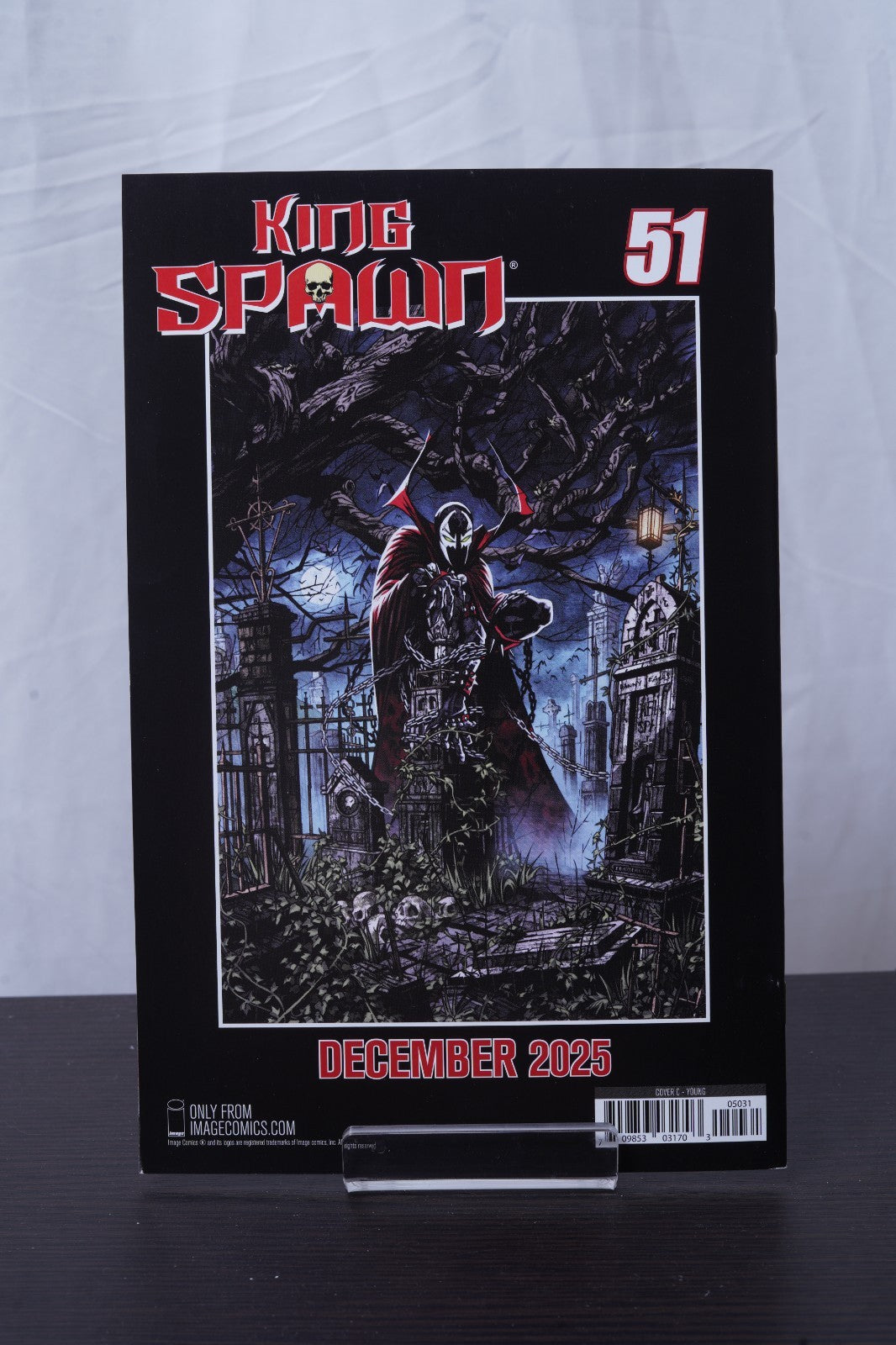 SKOTTIE YOUNG SPAWN SET Connecting cover KING GUNSLINGER SCORCHED 50