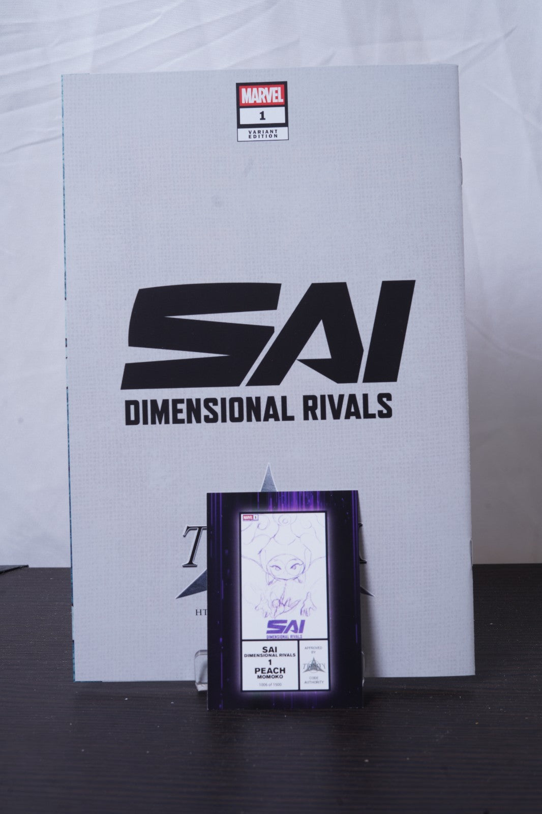 SAI DIMENSIONAL RIVALS #1 PEACH MOMOKO SKETCH VARIANT TRINITY COMICS LTD