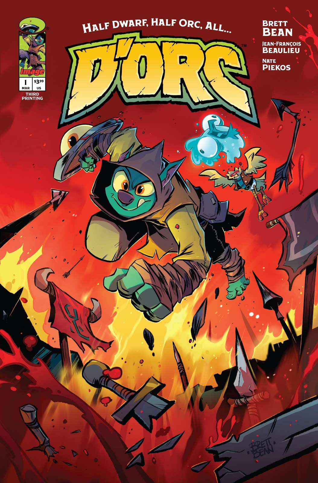 D'Orc Issue #1 - Brett Bean - 3rd Print