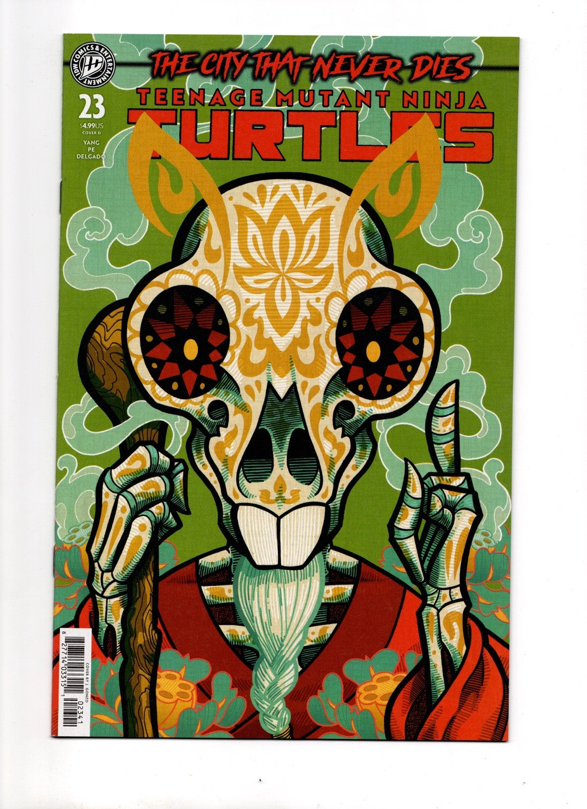 Teenage Mutant Ninja Turtles #23 Variant D (J. Gonzo)