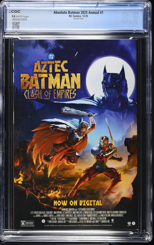 Absolute Batman Annual #1 CGC 9.8 Dragotta Variant Cover B 1st Batmobile