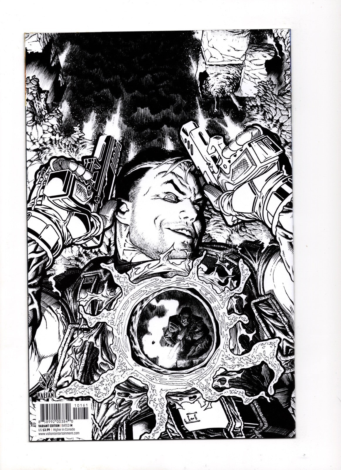 Bloodshot Unleashed #1 OSCS VIRGIN VARIANT