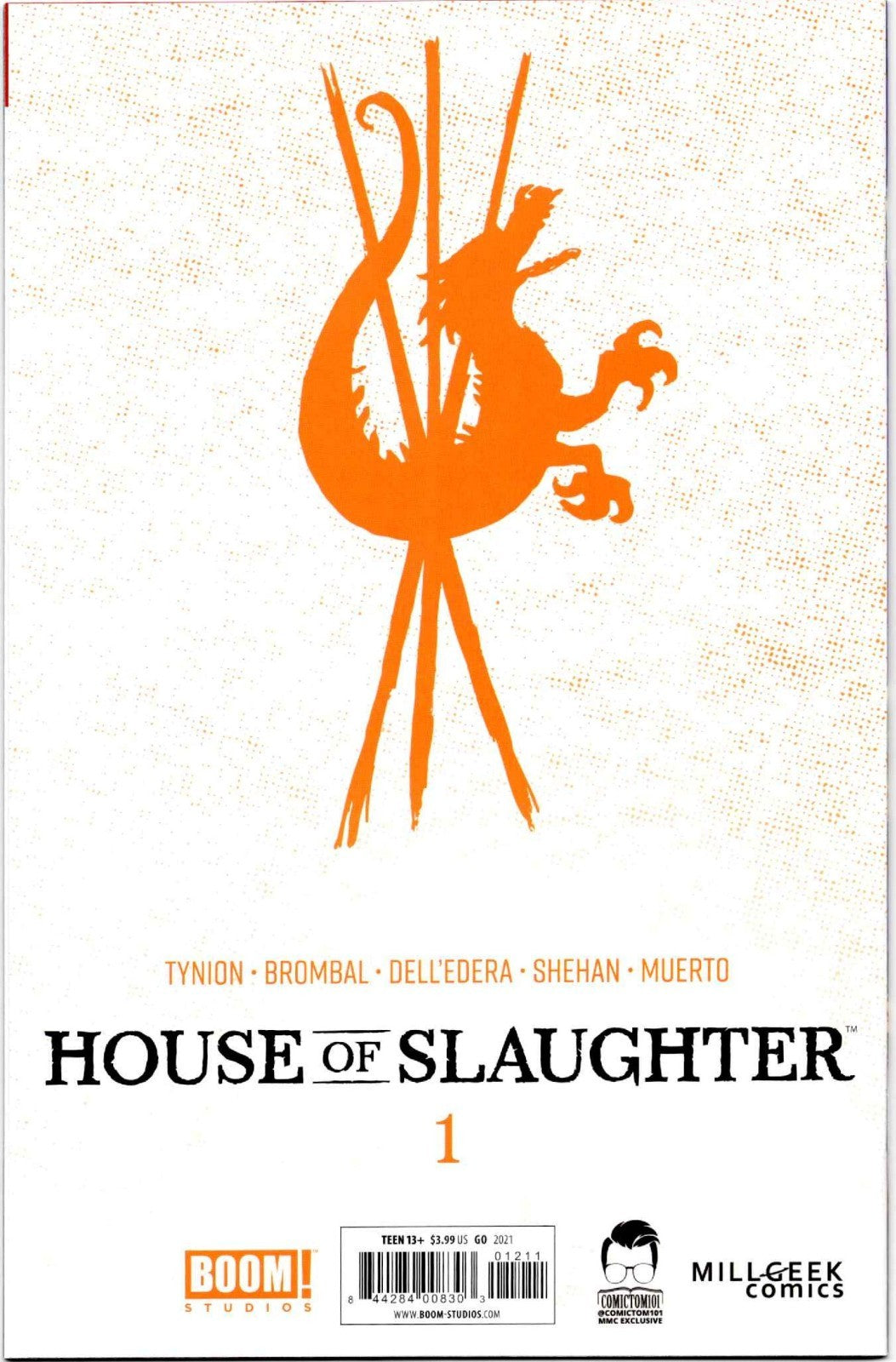 House Of Slaughter Issue #1 - Go - ComicTom101