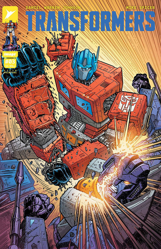 Transformers Issue #3 - Steve Skroce - 5th Print