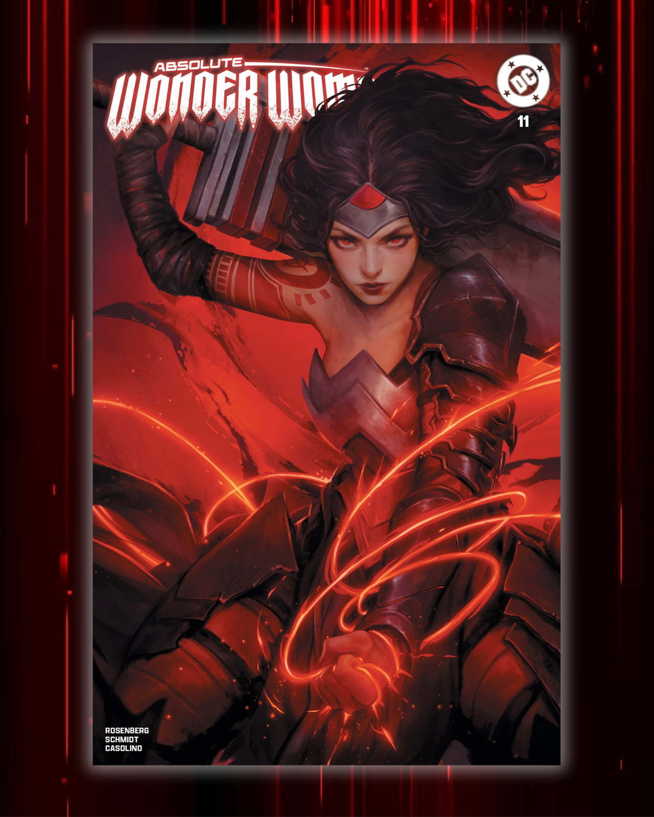 Absolute Wonder Woman #11 Trinity Foil Exclusive by Muju Monster w/ COA