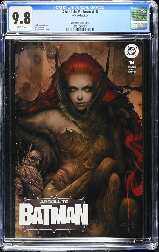 Absolute Batman #18 Quintana LTD 1000 CGC 9.8