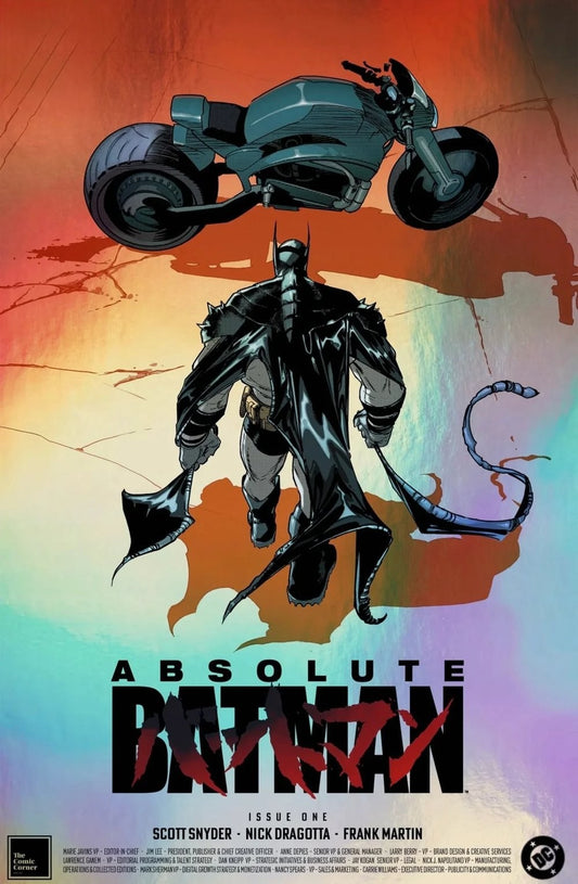 Absolute Batman Issue #1 - Javier Fernandez 10th Print - Akira Homage - Foil