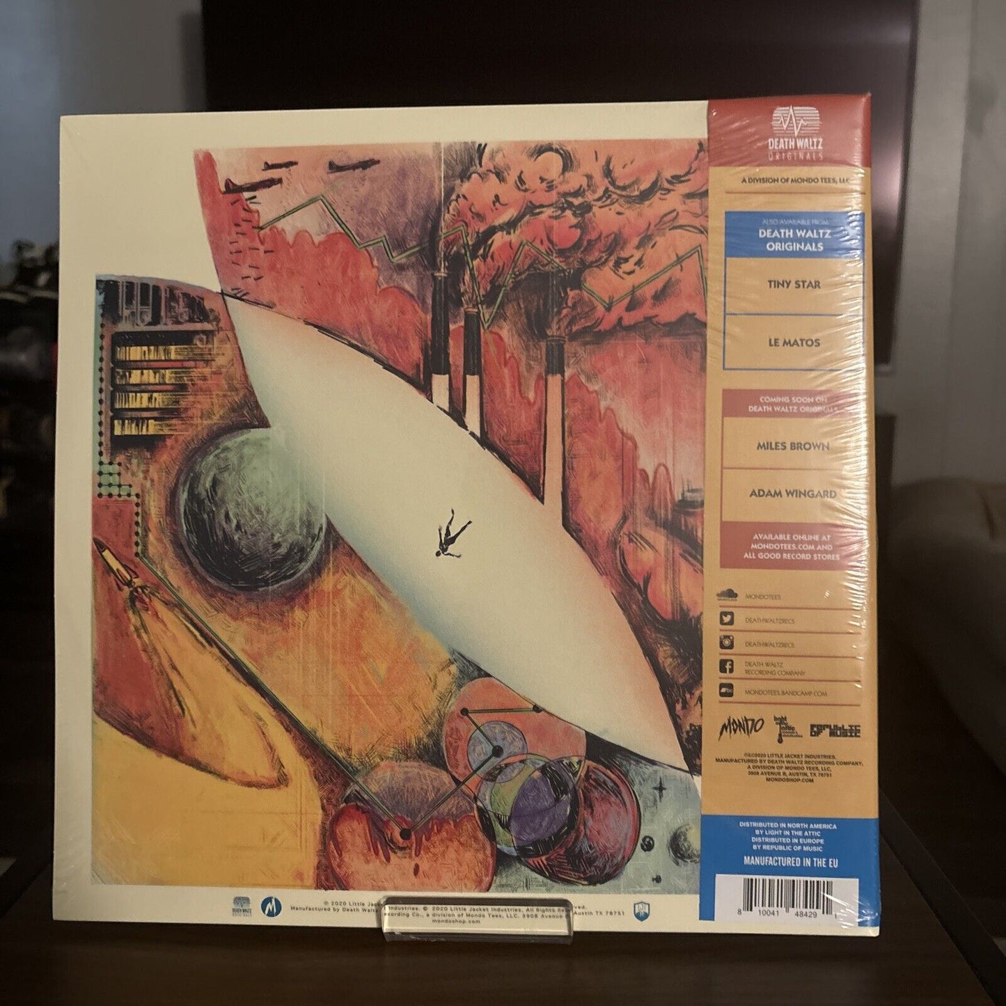 Michael Giacchino Orchestra Travelogue Vol. 1 2XLP MONDO Blue/Orange Vinyl